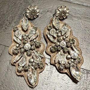 Ann Taylor vintage inspired Statement Earrings